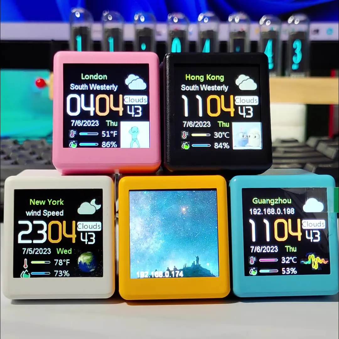2024 New Product Wifi Smart Table Clock Weather Creative Digital Ornaments Gif Animations And Electronic Album Function
2024 New Product Wifi Smart Table Clock Weather Creative Digital Ornaments Gif Animations And Electronic Album Function