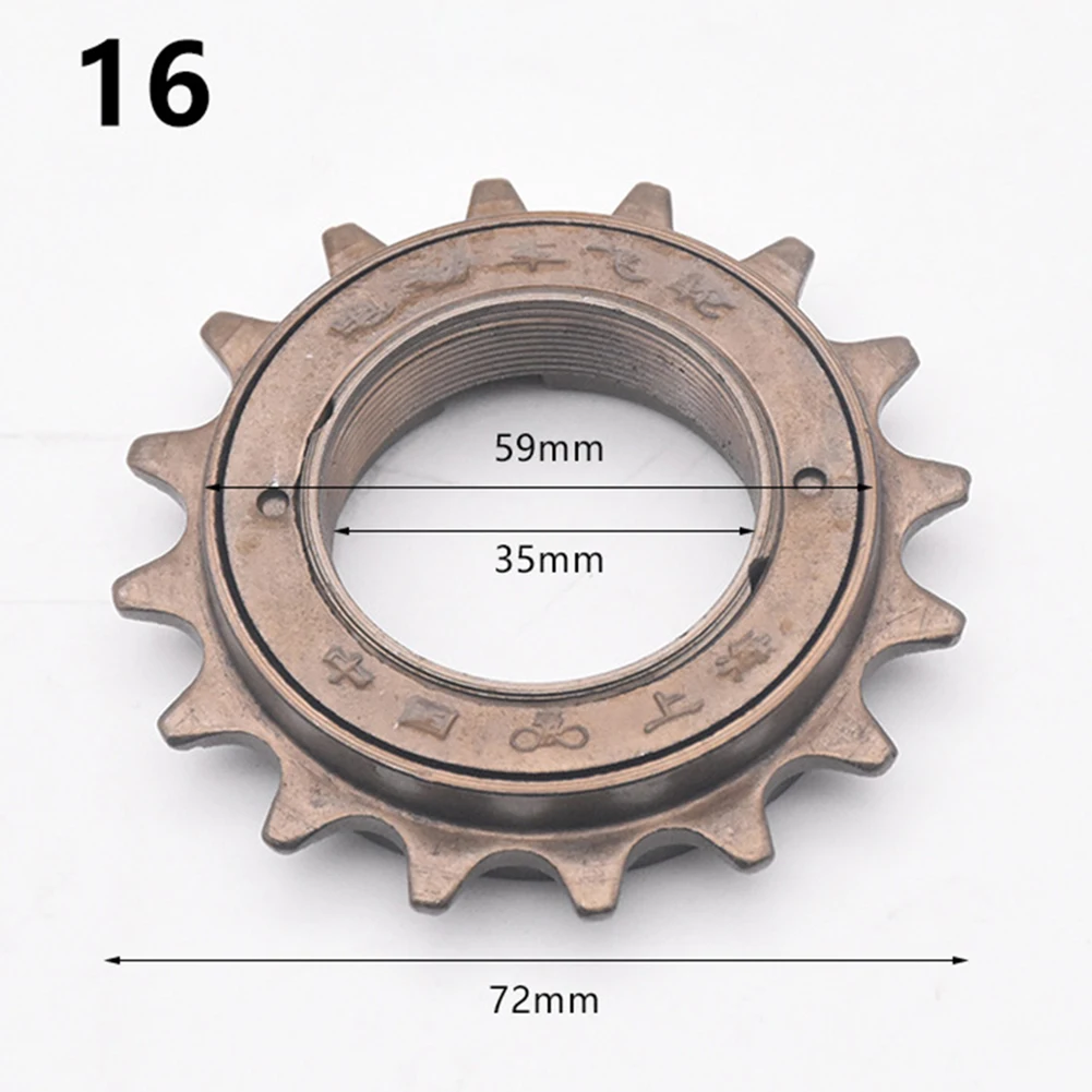 Get the Perfect Combination of Style and Performance with the 161820T 35mm 12 x 18 Freewheel Bicycle Single Speed Cog Sprocket
Get the Perfect Combination of Style and Performance with the 161820T 35mm 12 x 18 Freewheel Bicycle Single Speed Cog Sprocket