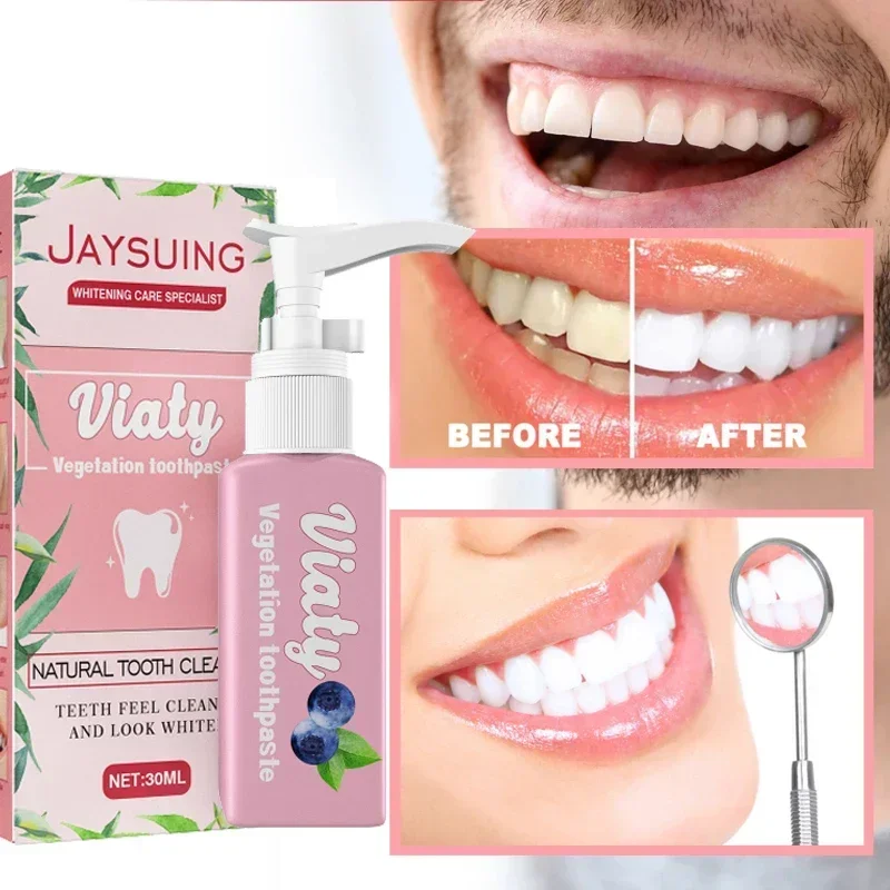 Baking soda blueberry whitening teeth press toothpaste cleaning yellow tooth tartar Stains removes bad breath teeth Oral Care
Baking soda blueberry whitening teeth press toothpaste cleaning yellow tooth tartar Stains removes bad breath teeth Oral Care