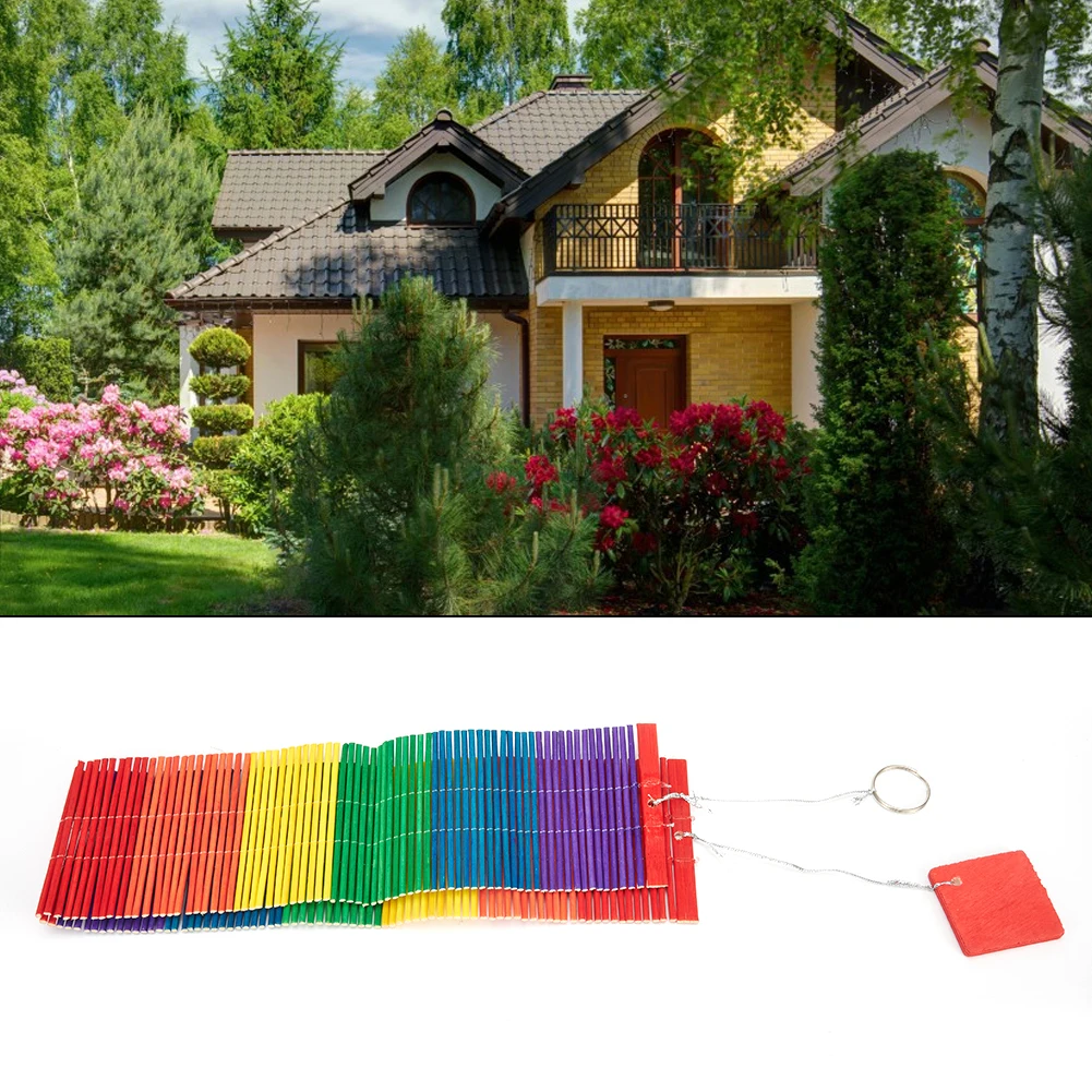 High quality Decorative Twisted Rainbow Wood 80*50*8cm Wind Chime Pendant Garden Home Kindergarten Newest Useful
High quality Decorative Twisted Rainbow Wood 80*50*8cm Wind Chime Pendant Garden Home Kindergarten Newest Useful