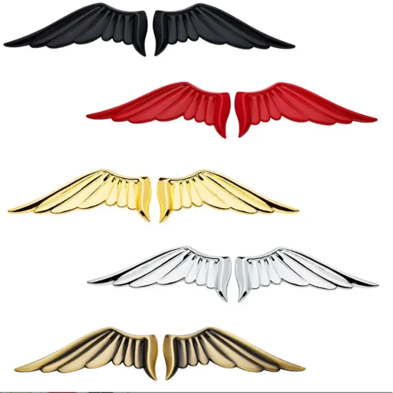 Car Angel Wings Eagle Wings Decals Personality Modified Accessories Car Stickers 3D Three-dimensional Metal Decoration Universal 
Car Angel Wings Eagle Wings Decals Personality Modified Accessories Car Stickers 3D Three-dimensional Metal Decoration Universal