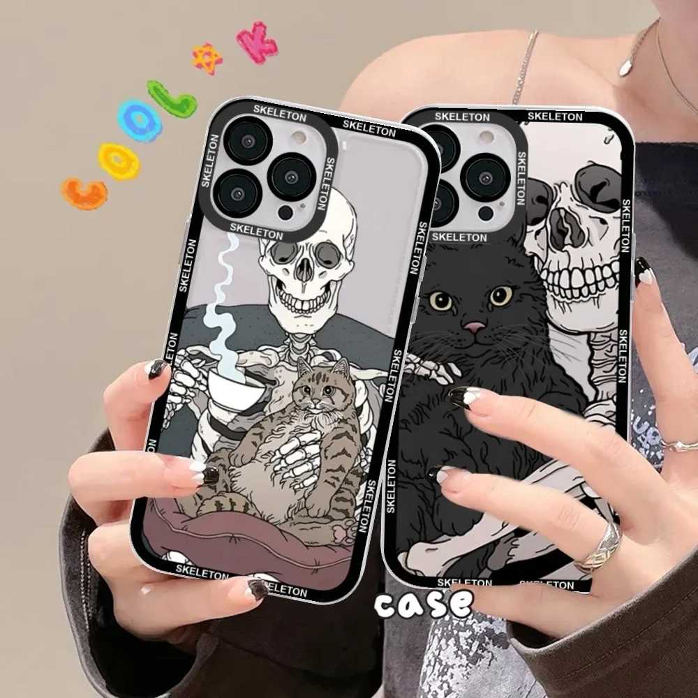 Skeleton Cat Painted Phone Case For Redmi 7 8 9 A For Redmi Note 5 7 8 9 10 11 Pro Max 4G 5G Funfas
Skeleton Cat Painted Phone Case For Redmi 7 8 9 A For Redmi Note 5 7 8 9 10 11 Pro Max 4G 5G Funfas