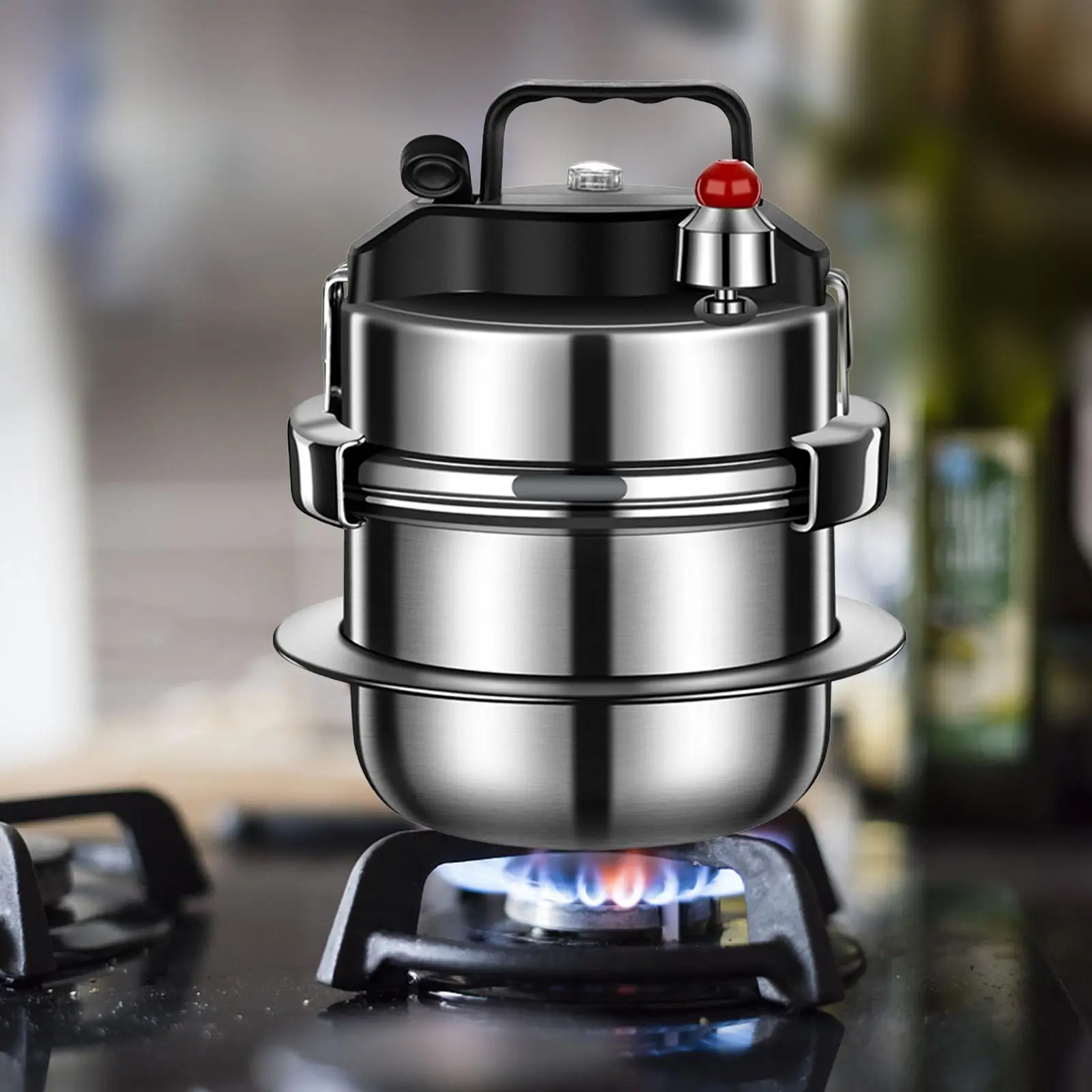 Stainless Steel Pressure Cooker Non Stick Cookware 5 Minutes Quickly Cooking Universal Multifunction Micro Pressure Cooker
Stainless Steel Pressure Cooker Non Stick Cookware 5 Minutes Quickly Cooking Universal Multifunction Micro Pressure Cooker