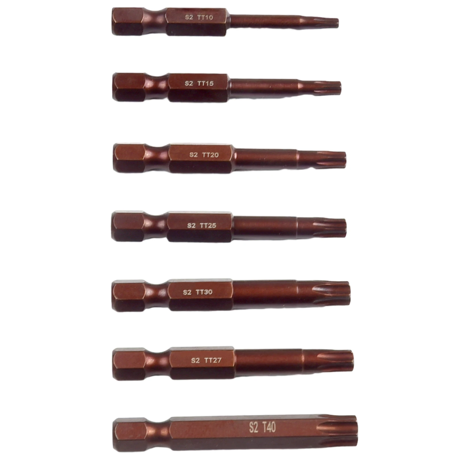 Screw Driver Bits Screwdriver Bits Set Without Hole 50mm T30 Torx Alloy Steel For Drill Hex Shank Magnetic T10
Screw Driver Bits Screwdriver Bits Set Without Hole 50mm T30 Torx Alloy Steel For Drill Hex Shank Magnetic T10