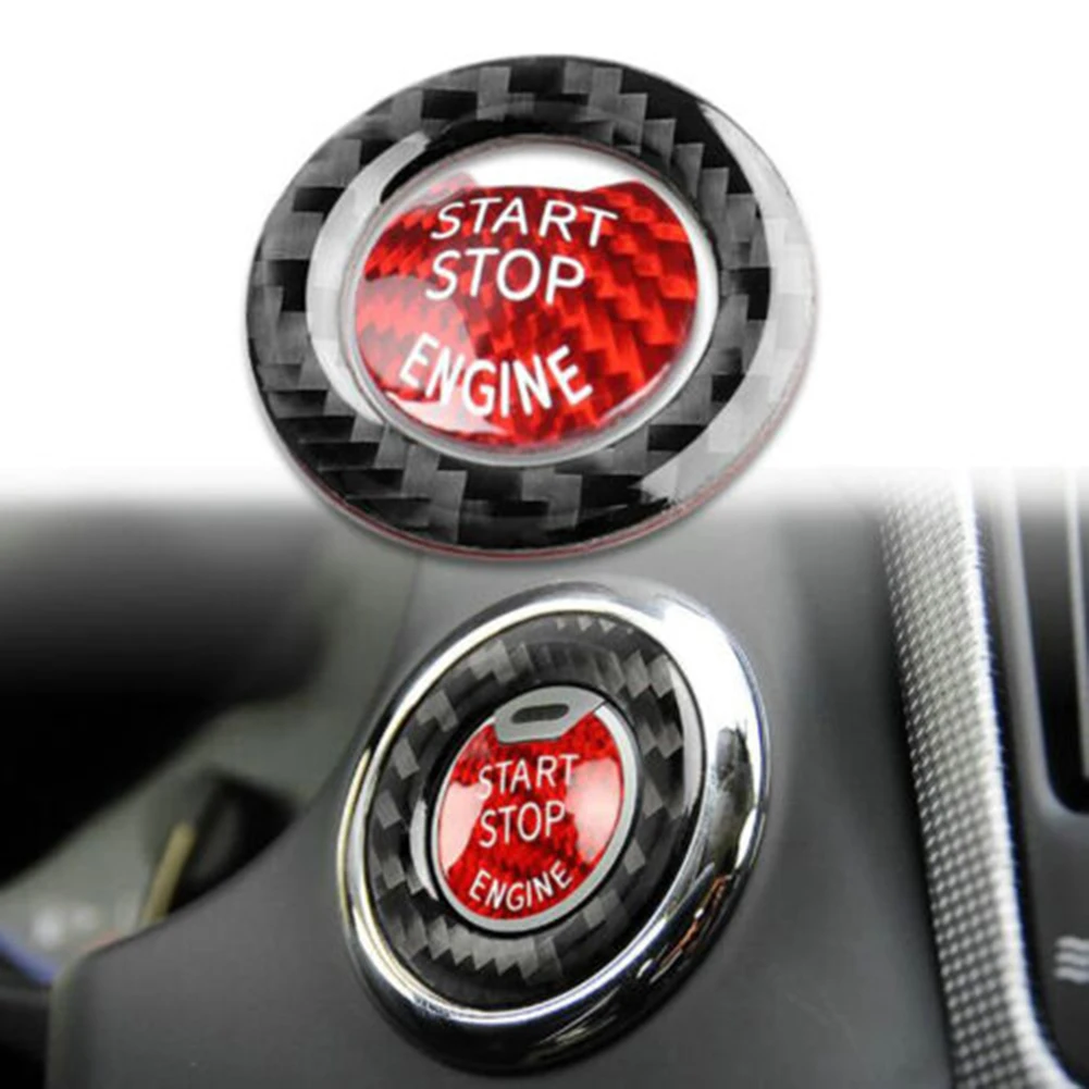 Carbon Fiber Button Ignition Switch Cover For Infiniti Q50 14-19 Q60 17-19 Engine Button Cover Decoration
Carbon Fiber Button Ignition Switch Cover For Infiniti Q50 14-19 Q60 17-19 Engine Button Cover Decoration