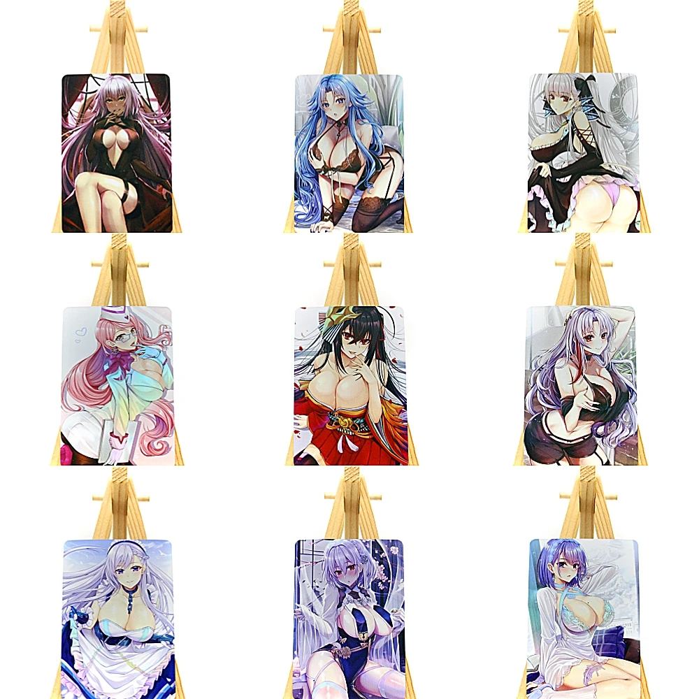 9Stks/set Cute Kawaii Girl Sexy Cartoon Anime Character ACG Big Chest Series Flash Card FGO Collection Card Mixed Card
9Stks/set Cute Kawaii Girl Sexy Cartoon Anime Character ACG Big Chest Series Flash Card FGO Collection Card Mixed Card