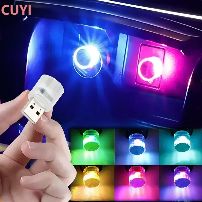 Car USB Ambient Light LED Decorative Atmosphere Lamps for Auto Interior Environment Light Computer Portable Mini Light Plug Play 
Car USB Ambient Light LED Decorative Atmosphere Lamps for Auto Interior Environment Light Computer Portable Mini Light Plug Play