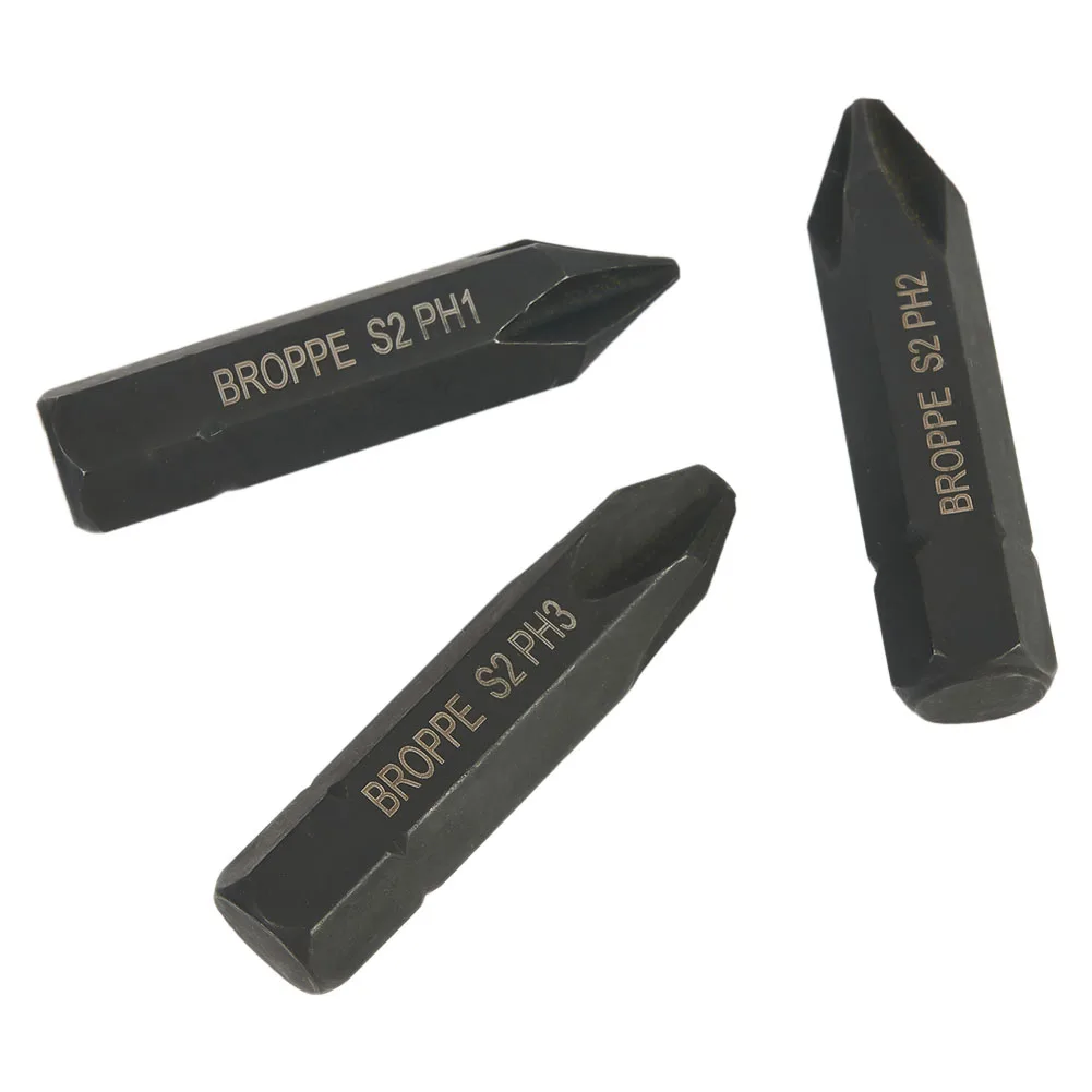3pcs Screwdriver Bits(PH1 PH2 PH3) Shock Resistance Screwdriver Bits Strong Magnetic Electric Screwdriver Bits Set
3pcs Screwdriver Bits(PH1 PH2 PH3) Shock Resistance Screwdriver Bits Strong Magnetic Electric Screwdriver Bits Set
