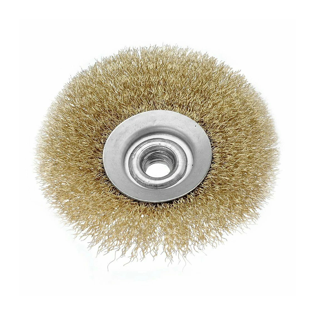 3Pcs 115mm Twisted Knot Crimp Steel Brushes Angle Grinder Wire Brush M14 Grinder Wire Wheels Polishing Wire Brushes Wheel
3Pcs 115mm Twisted Knot Crimp Steel Brushes Angle Grinder Wire Brush M14 Grinder Wire Wheels Polishing Wire Brushes Wheel