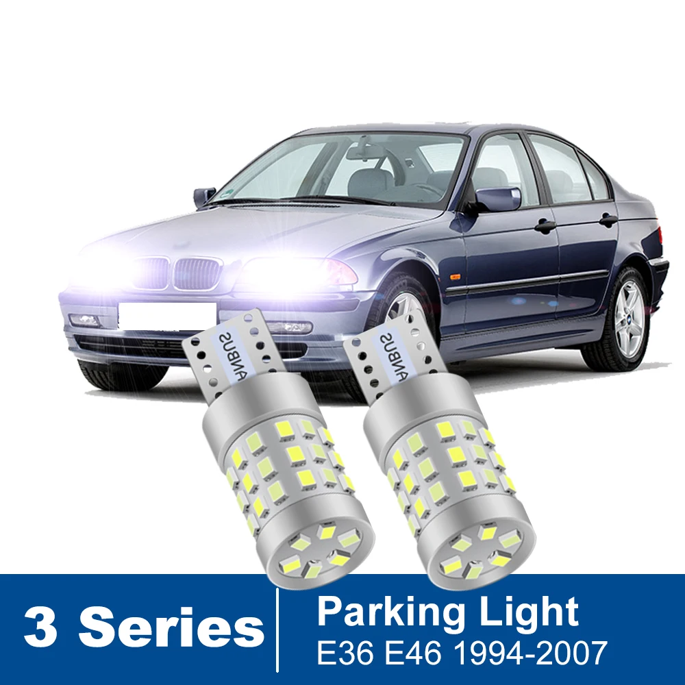 

2pcs LED Parking Light For BMW 3 Series E36 E46 1994-2007 1999 2000 2001 2002 2003 2004 2005 2006 Accessories Clearance Lamp