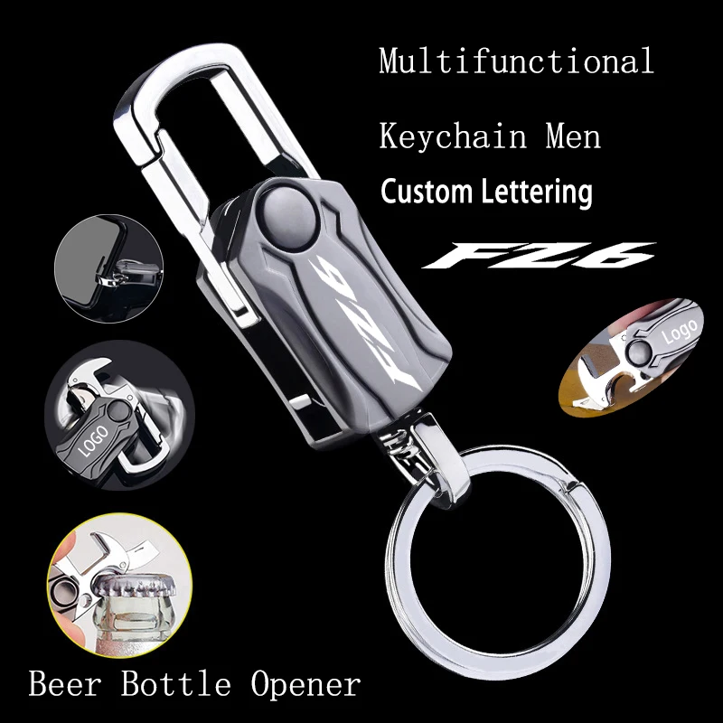 Motorcycle Key Chain Keychain Metal Multifunction Keyring For YAMAHA FZ6 FAZER fz 6 Accessories
Motorcycle Key Chain Keychain Metal Multifunction Keyring For YAMAHA FZ6 FAZER fz 6 Accessories