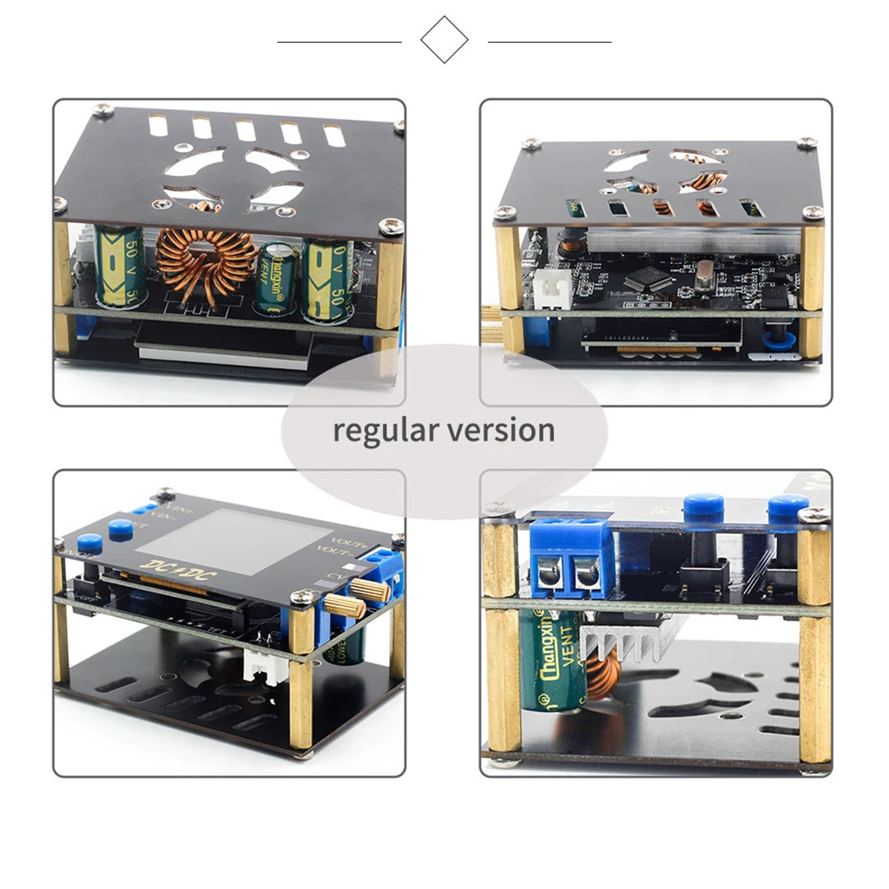 Adjustable Step up/down Voltage Converter Power Module 0 530V 4A LCD Display Enhanced Heat Dissipation Timer Switch
Adjustable Step up/down Voltage Converter Power Module 0 530V 4A LCD Display Enhanced Heat Dissipation Timer Switch