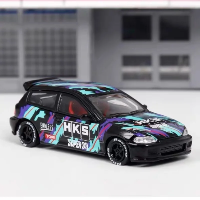 StreetWeapon 1/64 Honda civic EG6 HKS painted hatchback JDM alloy car model collection
StreetWeapon 1/64 Honda civic EG6 HKS painted hatchback JDM alloy car model collection