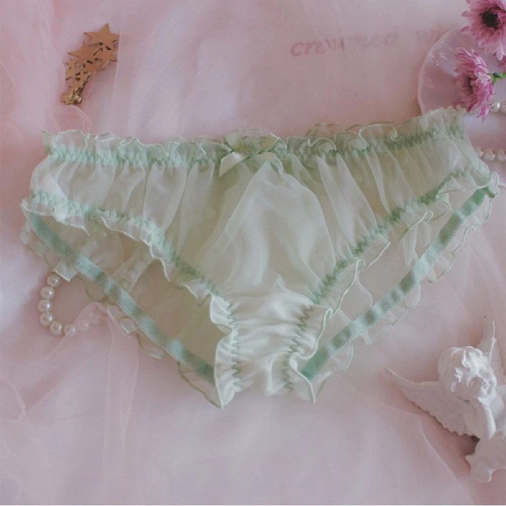 Cute Men Bow-Knot Pink Gays Underwear Floral Lace Pouch Sissy Panties Bikini Brief Sheer Mesh Knicker Transparent Men's Lingerie
Cute Men Bow-Knot Pink Gays Underwear Floral Lace Pouch Sissy Panties Bikini Brief Sheer Mesh Knicker Transparent Men's Lingerie