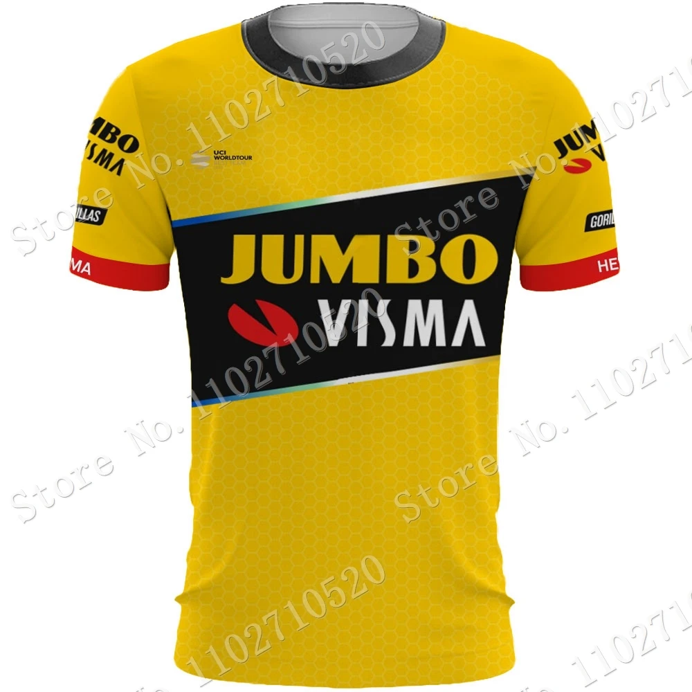 CAMISETA Jumbo Visma Team 2023 T Shirts 3D Print Yellow Mens Summer Running Streetwear Casual Technical Training Clothes
CAMISETA Jumbo Visma Team 2023 T Shirts 3D Print Yellow Mens Summer Running Streetwear Casual Technical Training Clothes
