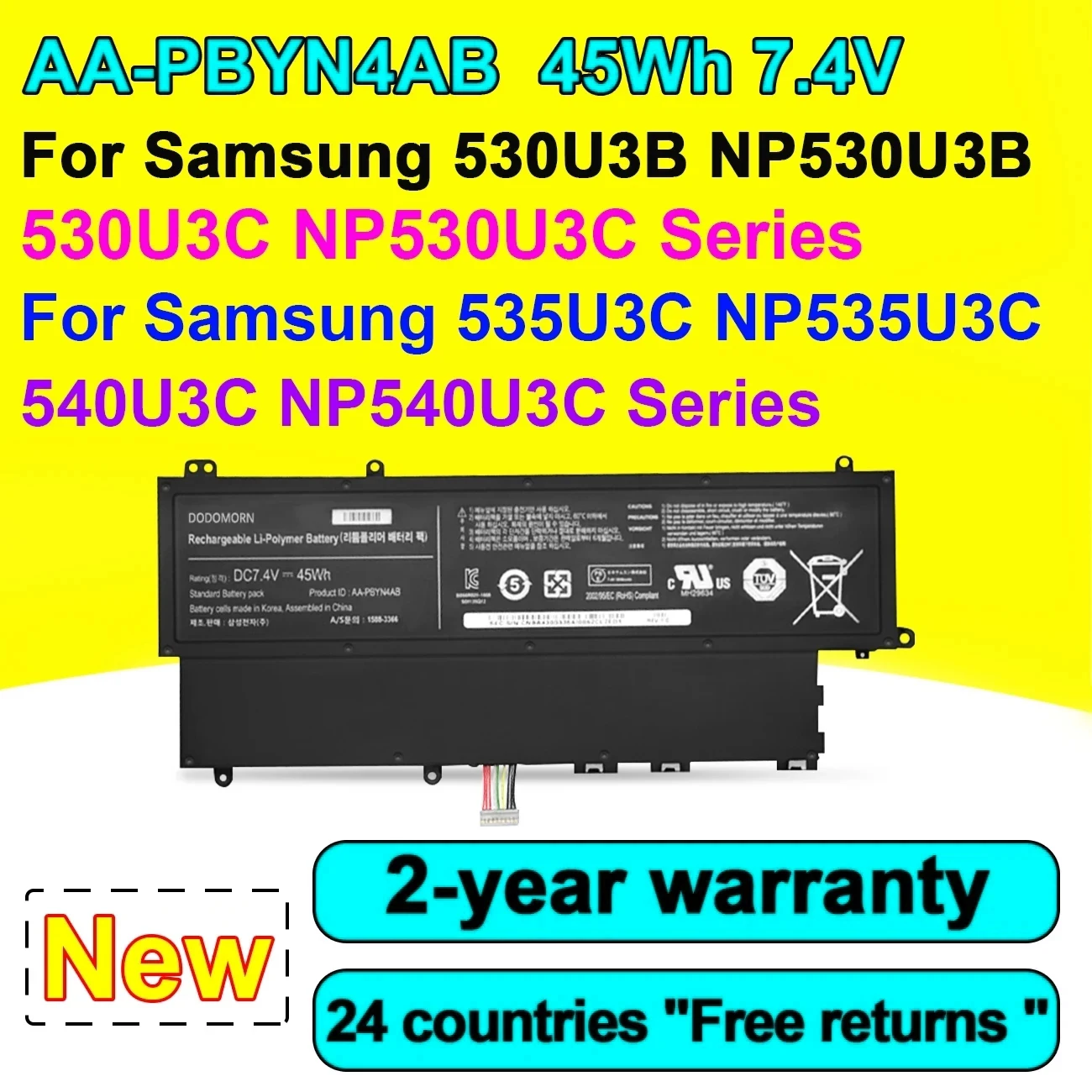 Новинка, яркий Аккумулятор для ноутбука Samsung NP530U3B, NP530U3C, NP535U3C, серия NP540U3C, высокое качество
Новинка, яркий Аккумулятор для ноутбука Samsung NP530U3B, NP530U3C, NP535U3C, серия NP540U3C, высокое качество