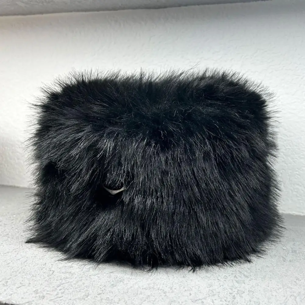 Hat for Protecting Hairstyle Stylish Plush Winter Women's Hat with Ear Protection Windproof Imitation Fur for Cold for Warmth
Hat for Protecting Hairstyle Stylish Plush Winter Women's Hat with Ear Protection Windproof Imitation Fur for Cold for Warmth