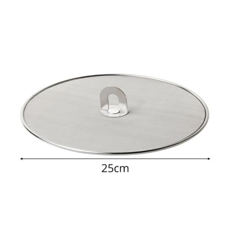 Splatter Screen Anti Grease Frying Pan Splash Guard Stainless Steel Lid Air Fryer Accessories Cooking Tools Screen Lid
Splatter Screen Anti Grease Frying Pan Splash Guard Stainless Steel Lid Air Fryer Accessories Cooking Tools Screen Lid