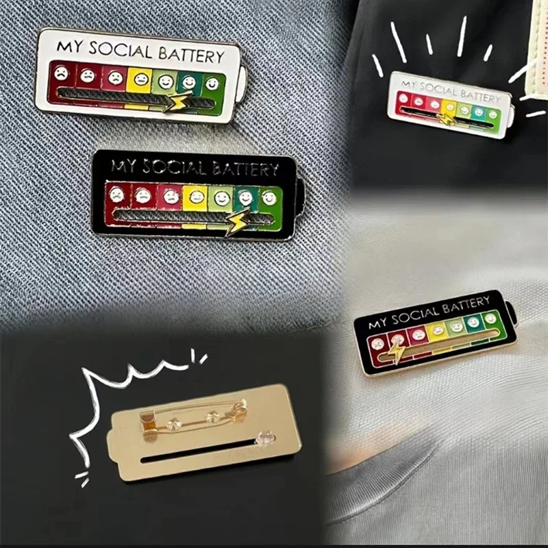 WANZHI 2023 New Mood Conversion Energy Brooch for Women and Men Power Sliding Badge Expression Trendy Party Gift Wholesale
WANZHI 2023 New Mood Conversion Energy Brooch for Women and Men Power Sliding Badge Expression Trendy Party Gift Wholesale