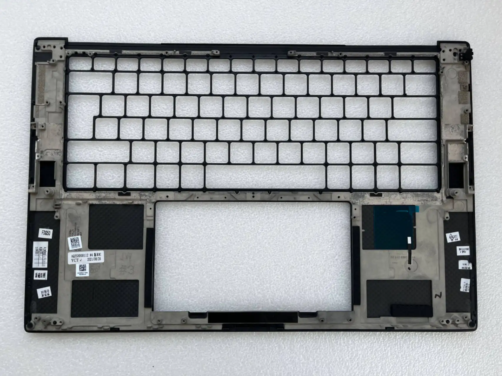 Laptop palm rest shell for XPS15 9500 9510 Precision15 5550 5560 upper cover keyboard frame case 0GDP51 05Y9T0 0RHFRN Laptop palm rest shell for XPS15 9500 9510 Precision15 5550 5560 upper cover keyboard frame case 0GDP51 05Y9T0 0RHFRN