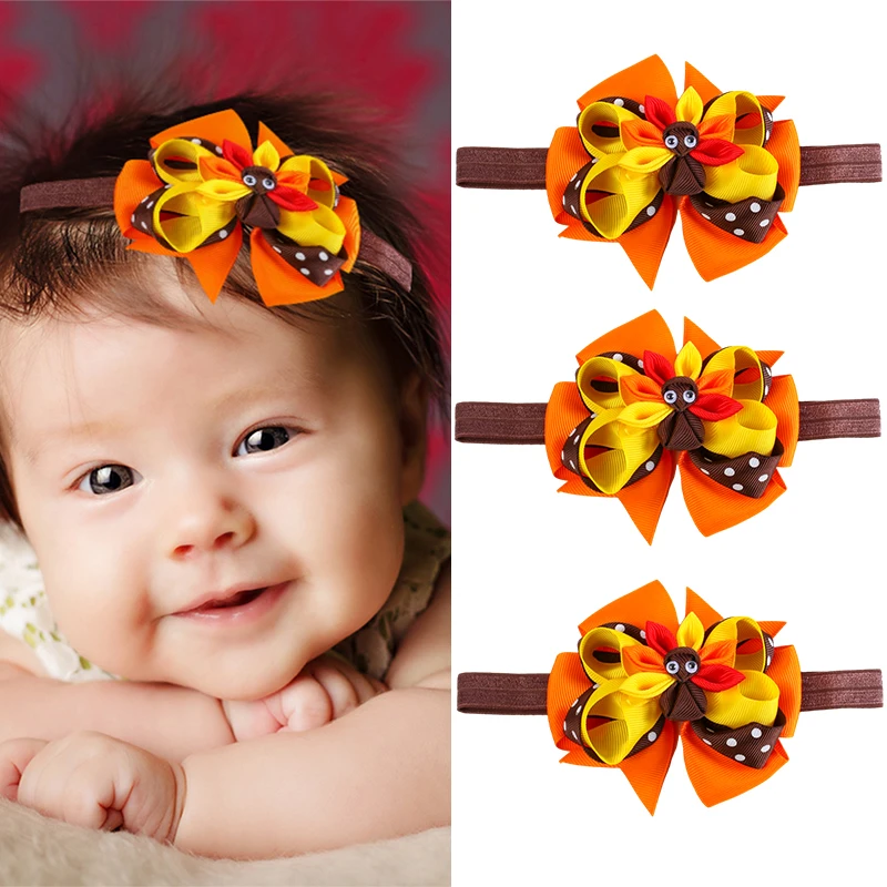 Oaoleer Thanksgiving Newborn Baby Headbands Cute Turkey Hairband Elastic Nylon Hair Band Kids Headwear Girls Hair Accessories
Oaoleer Thanksgiving Newborn Baby Headbands Cute Turkey Hairband Elastic Nylon Hair Band Kids Headwear Girls Hair Accessories