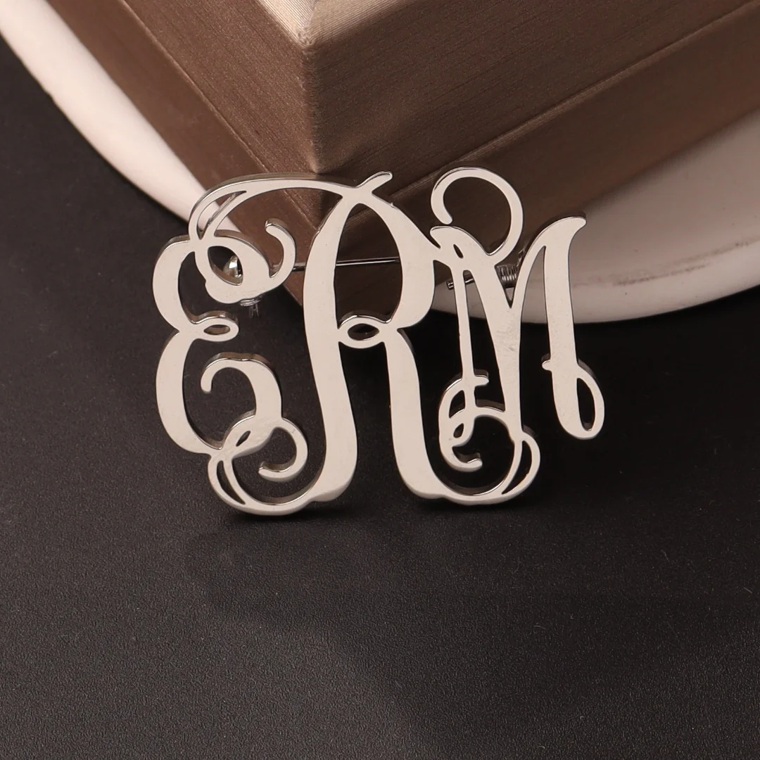 Sherman Personalized Name Pin Brooch Fashion Monogram Initial Name Stainless Steel Bijoux Brooch Jewelry Bridesmaid Gift
Sherman Personalized Name Pin Brooch Fashion Monogram Initial Name Stainless Steel Bijoux Brooch Jewelry Bridesmaid Gift