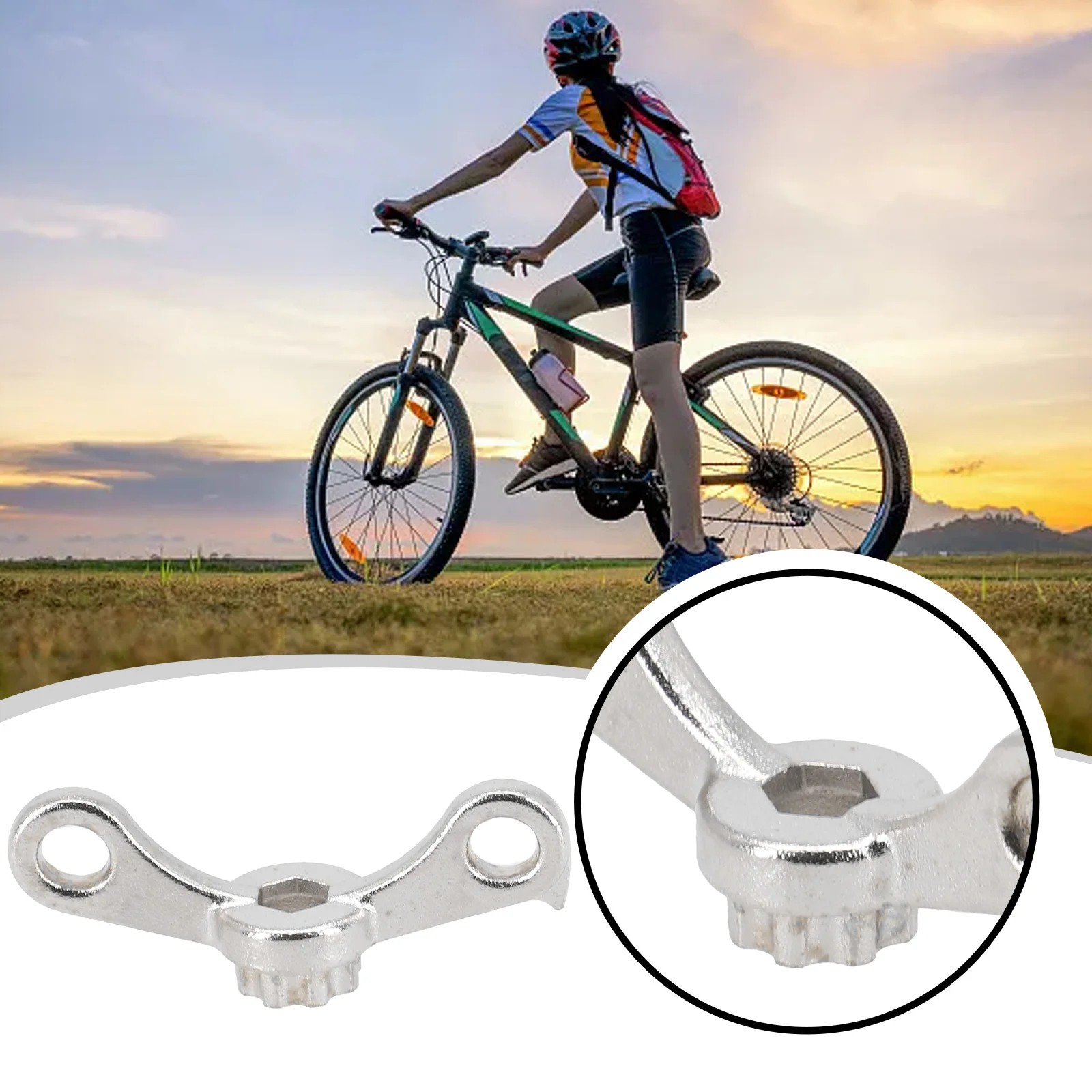 1pc Bicycle Crank Removal Tool 10*6*2cm Bike Repair Tools Removal Locking Tool 10*6*2cm Bicycle Repaire & Maintenance
1pc Bicycle Crank Removal Tool 10*6*2cm Bike Repair Tools Removal Locking Tool 10*6*2cm Bicycle Repaire & Maintenance