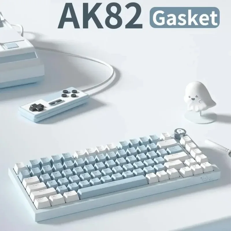 AK82 Mechanical Keyboard Wireless Wired Three Mode Gaming Office for Computer Accessories Green Axis Red Axis Keyboards 2024
AK82 Mechanical Keyboard Wireless Wired Three Mode Gaming Office for Computer Accessories Green Axis Red Axis Keyboards 2024