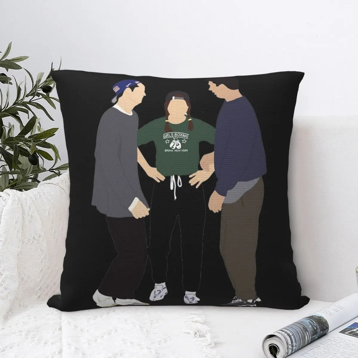 

Rachel Ross Chandler Matthew Perry Pillow Case Cushion Covers Fashion Zippered Decorative Pillowcase for Living Room 18"