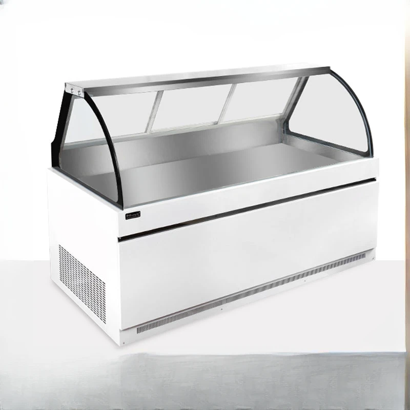 Commercial cooked food display cabinet air-cooled direct-cooled arc right-angle fresh-keeping cold dish duck neck pot-stewed
Commercial cooked food display cabinet air-cooled direct-cooled arc right-angle fresh-keeping cold dish duck neck pot-stewed