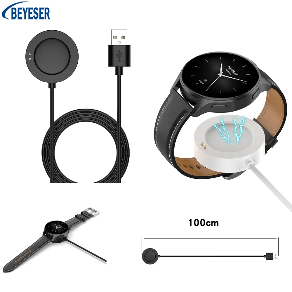 

Portable Watch Charger For Xiaomi MI Watch S2 42mm/46mm SmartWatch USB Magnetic Charging Cable Fast Charg Adapter Accessories