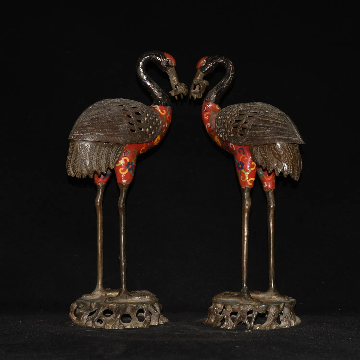 14-дюймовый Тибетский храм, коллекция, старомодный красно-венценовый журавль, пара, долговечный журавль, курильница, украшения для богатства
14-дюймовый Тибетский храм, коллекция, старомодный красно-венценовый журавль, пара, долговечный журавль, курильница, украшения для богатства