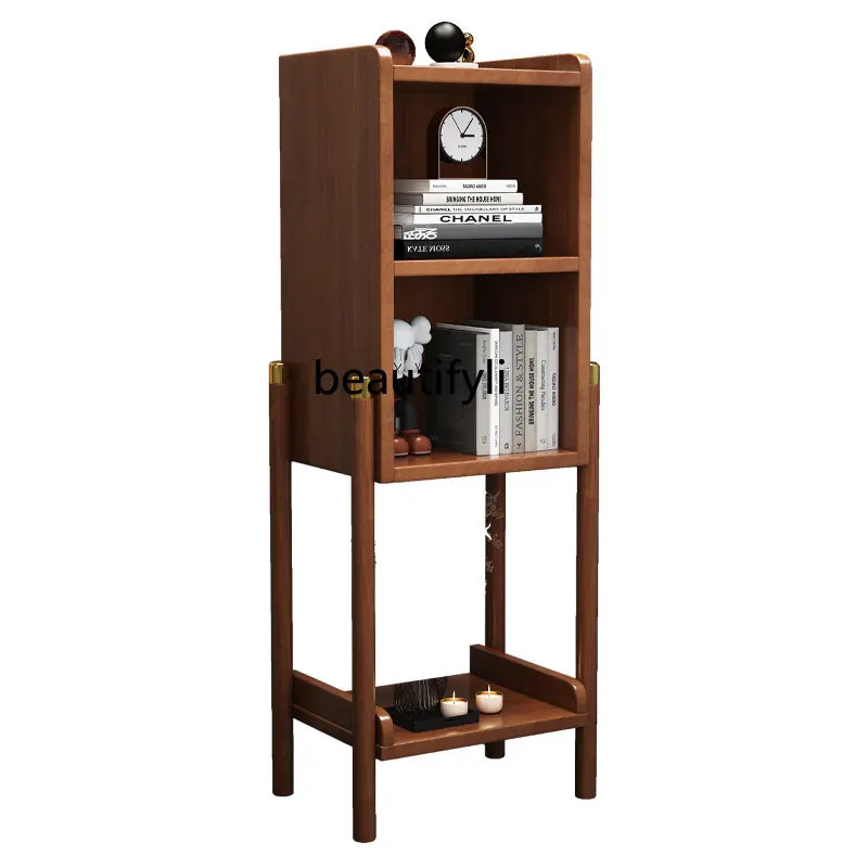 Solid Wood Small Bedside Table Modern Cabinet Ultra Narrow Storage Cabinet Storage Box
Solid Wood Small Bedside Table Modern Cabinet Ultra Narrow Storage Cabinet Storage Box