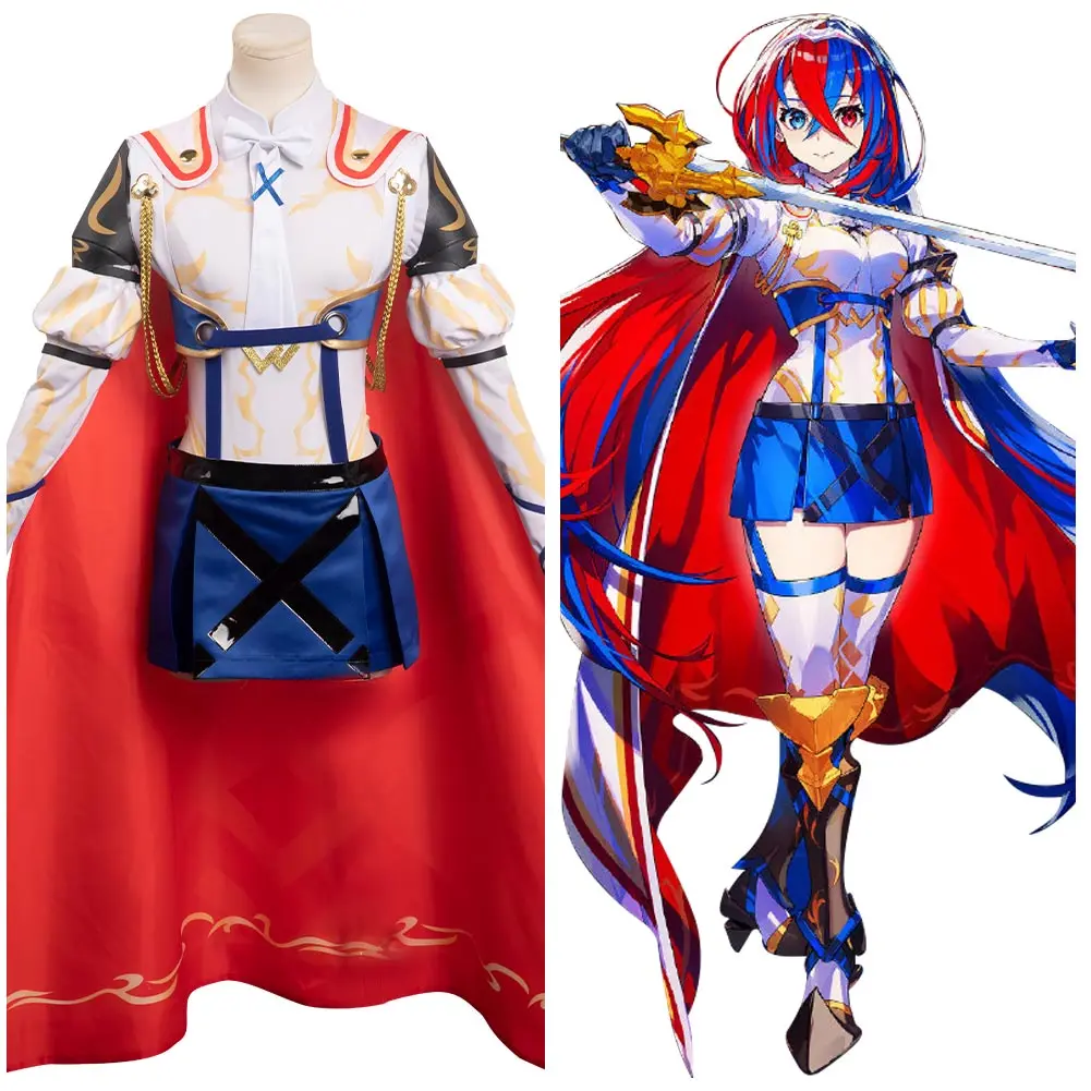 Fire Emblem Engage Alear Cosplay Costume Dress Cloak Outfits Adult Women Girls Halloween Carnival Party Suit Fashion New Clothes
Fire Emblem Engage Alear Cosplay Costume Dress Cloak Outfits Adult Women Girls Halloween Carnival Party Suit Fashion New Clothes