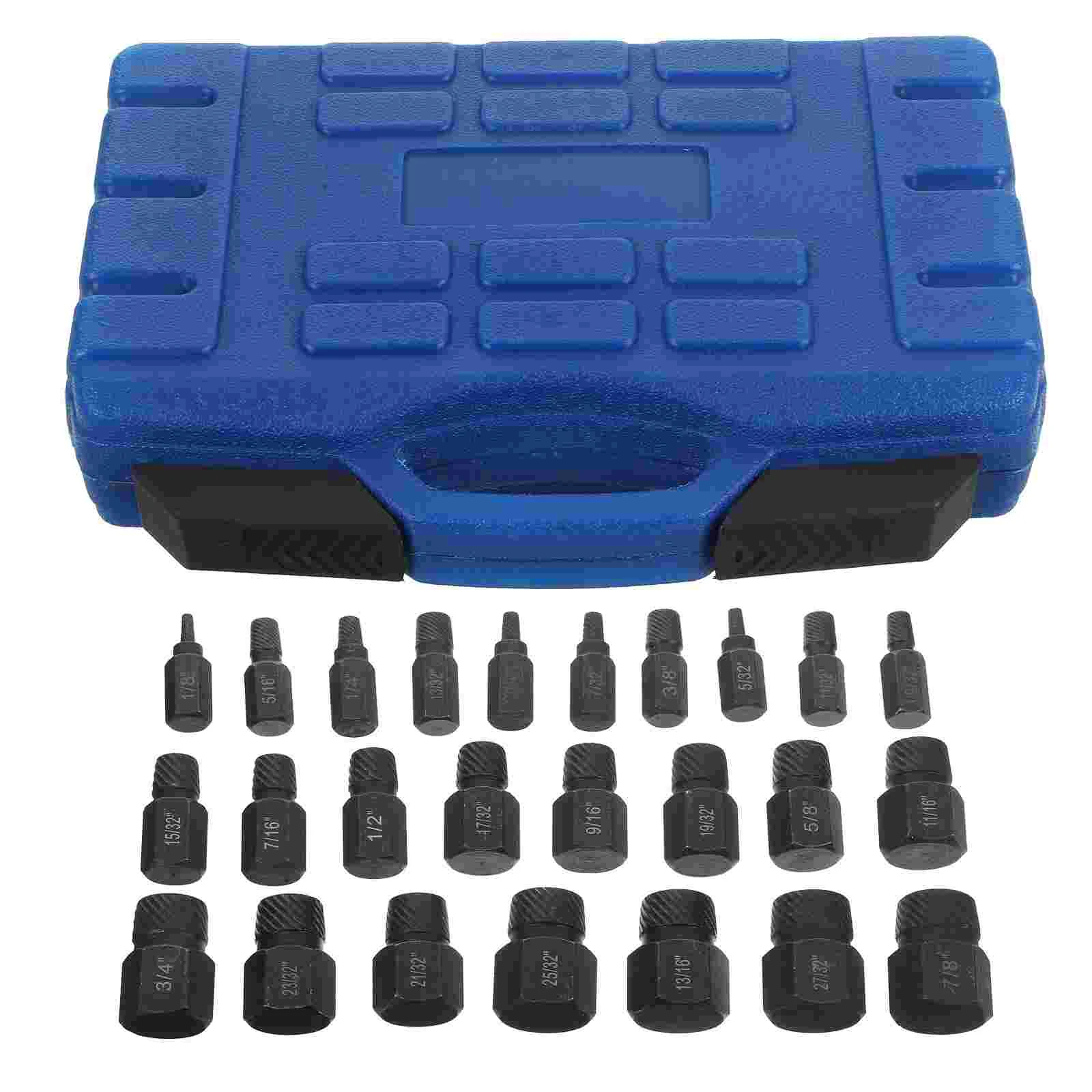 Screw Extractor Small 25 Piece Set Stripped Screws Removal Tool Broken Bolt Kit Easy Out
Screw Extractor Small 25 Piece Set Stripped Screws Removal Tool Broken Bolt Kit Easy Out