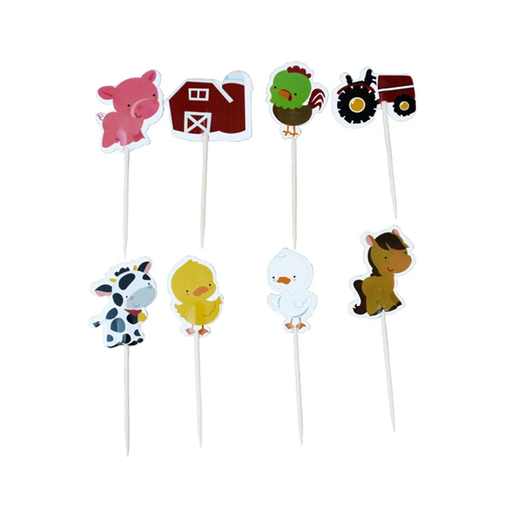 Farm Tractor Animal Cake Decorations Cake Toppers Adorable Cupcake Decorating Supplies for Party Birthday Ceremony
Farm Tractor Animal Cake Decorations Cake Toppers Adorable Cupcake Decorating Supplies for Party Birthday Ceremony