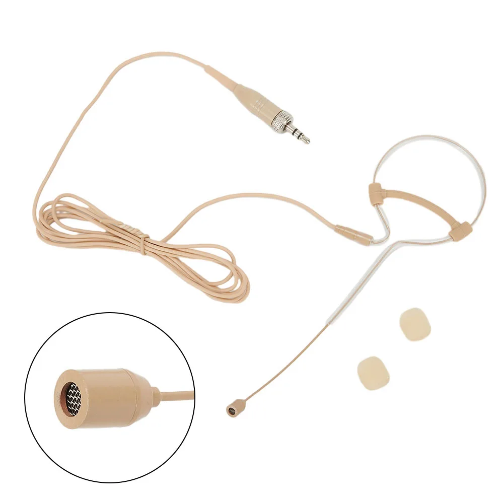 New Single Earhook Headset Microphone 3.5mm Jack TRS Lockable Beige Headworn Mic For Sennheiser Wireless BodyPack System
New Single Earhook Headset Microphone 3.5mm Jack TRS Lockable Beige Headworn Mic For Sennheiser Wireless BodyPack System