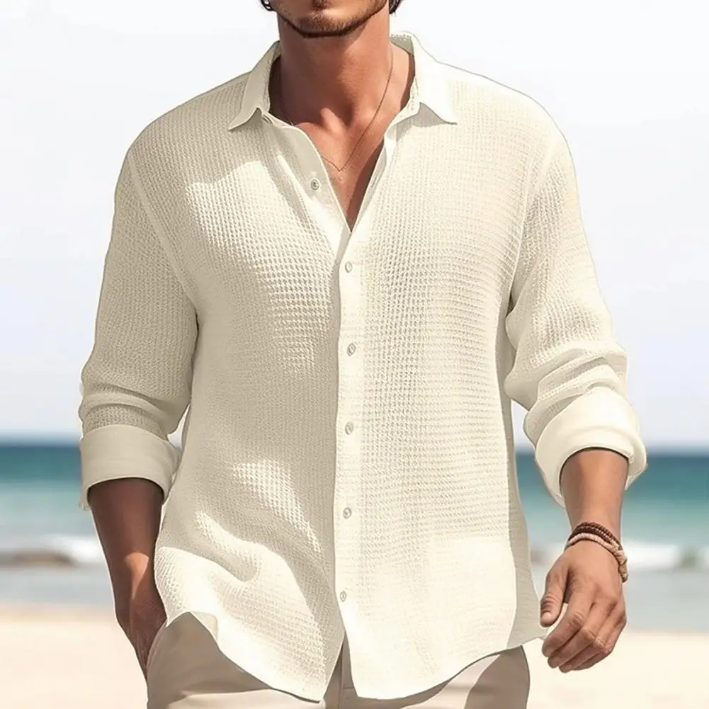 Men Relaxed Fit Shirt Soft Breathable Men's Casual Shirt Stylish Lapel Loose Fit Long Sleeve for Fall Spring Fashion Men Daily
Men Relaxed Fit Shirt Soft Breathable Men's Casual Shirt Stylish Lapel Loose Fit Long Sleeve for Fall Spring Fashion Men Daily