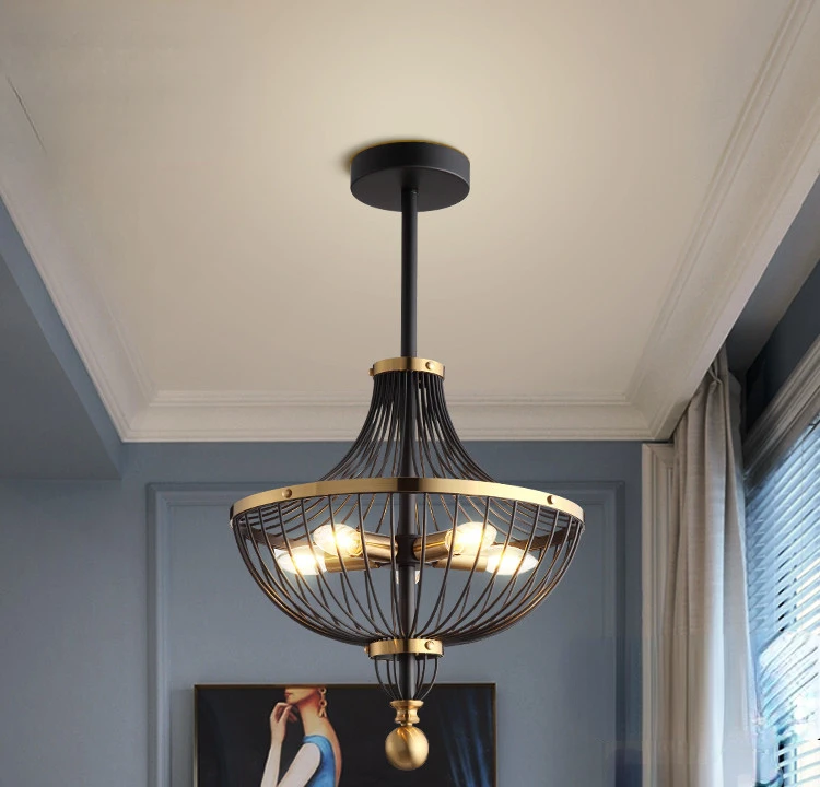 American Bedroom Chandelier Retro Style Loft Apartment Villa Internet Celebrity Post-Modern Light Luxury Lamps
American Bedroom Chandelier Retro Style Loft Apartment Villa Internet Celebrity Post-Modern Light Luxury Lamps