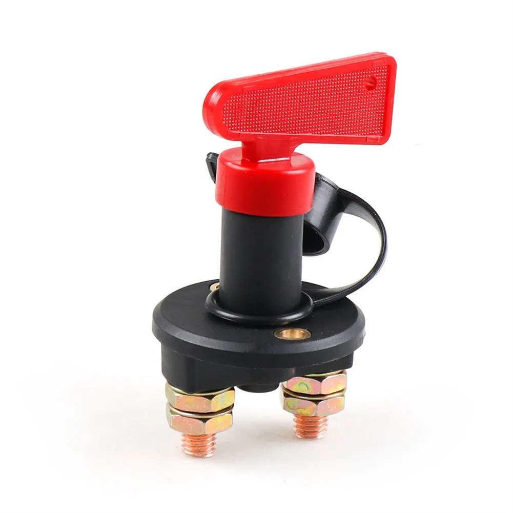 Car Modified Battery Power Supply Main Switch, Anti-leakage Knob Type Two-hole Power Switch Auto Parts Power Switch
Car Modified Battery Power Supply Main Switch, Anti-leakage Knob Type Two-hole Power Switch Auto Parts Power Switch