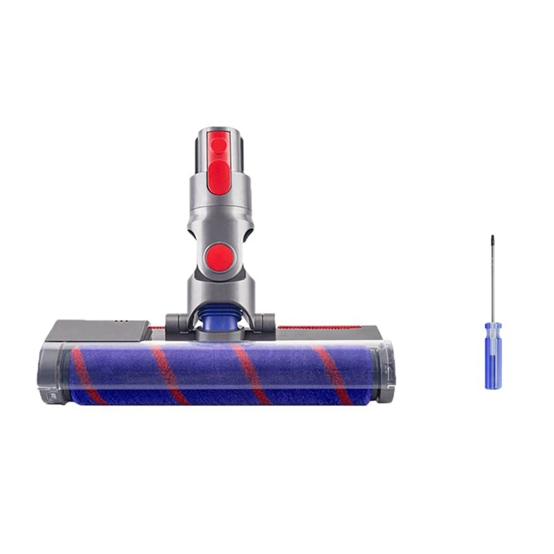 Soft Roller Brush Head For Dyson V10 Digital Slim/SV18/V12 Slim Cordless Stick Vacuum Cleaners Hardwood Floor Parts
Soft Roller Brush Head For Dyson V10 Digital Slim/SV18/V12 Slim Cordless Stick Vacuum Cleaners Hardwood Floor Parts