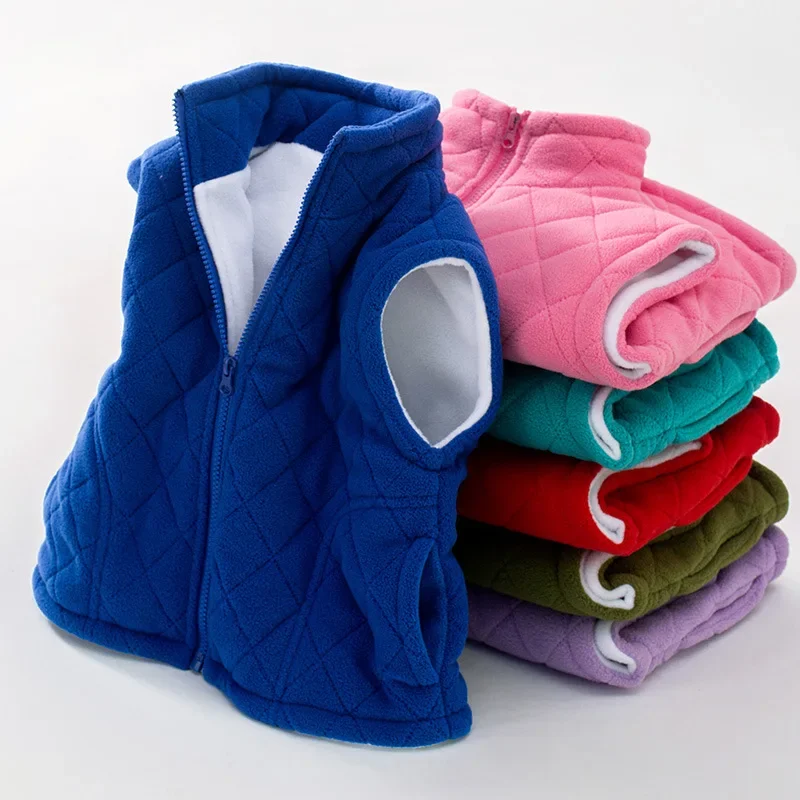 Children Vests Warm Autumn Winter Wear Thickened Fleece Three-layer Cotton Jacket New Popular Children's Vest
Children Vests Warm Autumn Winter Wear Thickened Fleece Three-layer Cotton Jacket New Popular Children's Vest