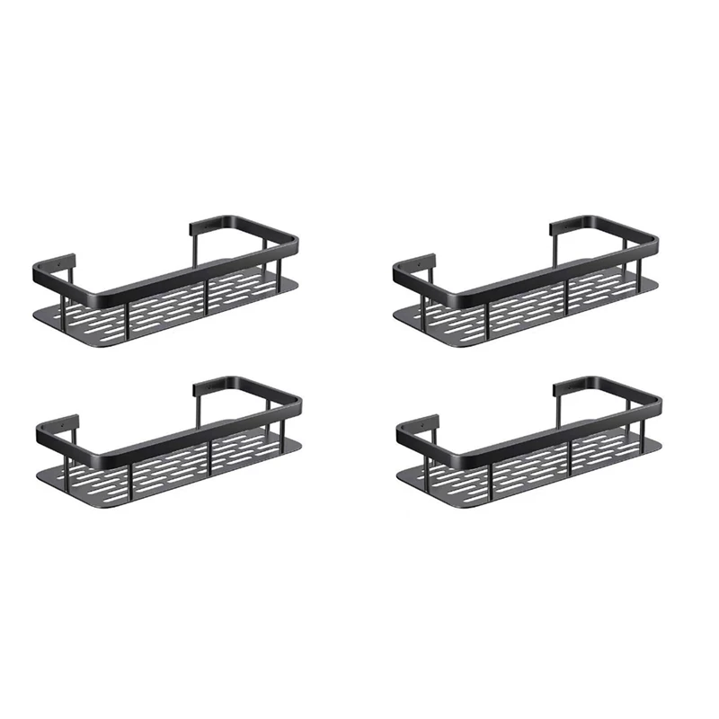 Hot 4Pcs Bathroom Shelves No-Drill Wall Mount Corner Shelf Shower Storage Rack Holder Toilet Makeup Organizer For Shampoo
Hot 4Pcs Bathroom Shelves No-Drill Wall Mount Corner Shelf Shower Storage Rack Holder Toilet Makeup Organizer For Shampoo