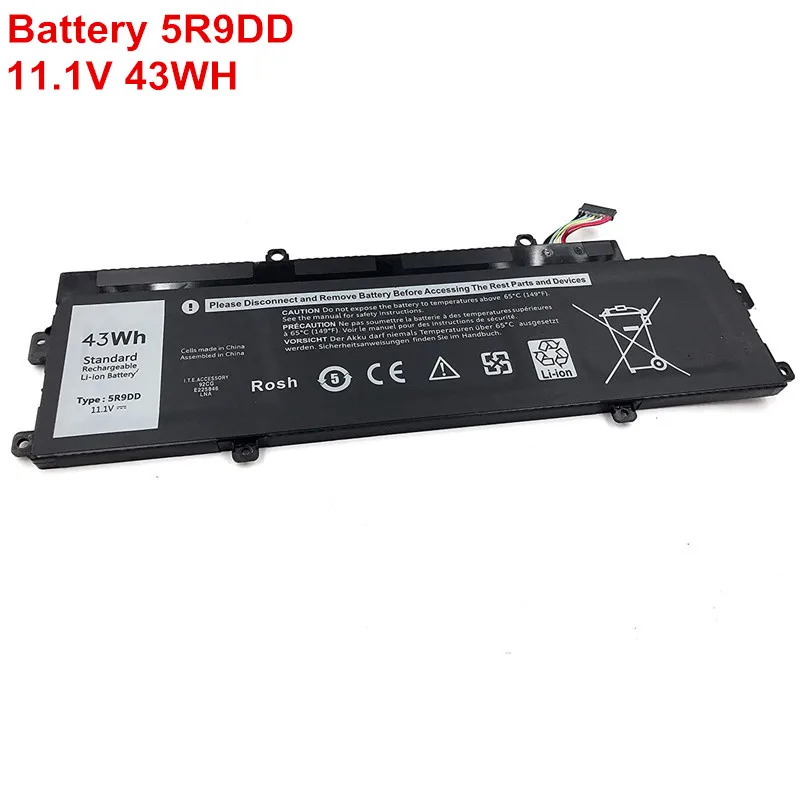 Genuine Original 6Cell Laptop Battery Notebook 5R9DD For Dell Chromebook 11 P22T 3120 E225846 XKPD0 KTCCN 11.1V 43Wh Brand New
Genuine Original 6Cell Laptop Battery Notebook 5R9DD For Dell Chromebook 11 P22T 3120 E225846 XKPD0 KTCCN 11.1V 43Wh Brand New