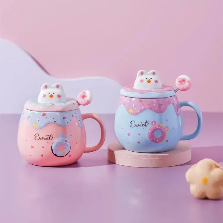 Детская керамическая крышка для кофе с подарком и кружкой, мешалка для чашки в виде кошки, большая Милая емкость 400 мл, Пончик для воды, девочка для творческих животных
Детская керамическая крышка для кофе с подарком и кружкой, мешалка для чашки в виде кошки, большая Милая емкость 400 мл, Пончик для воды, девочка для творческих животных