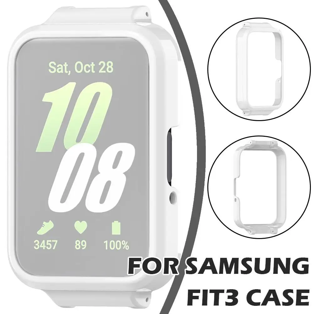 Case for Samsung Galaxy Fit3 Watch PC Protective Bumper Shell For Galaxy Fit 3 Watch Anti-fall Protector Cover I4O1 
Case for Samsung Galaxy Fit3 Watch PC Protective Bumper Shell For Galaxy Fit 3 Watch Anti-fall Protector Cover I4O1
