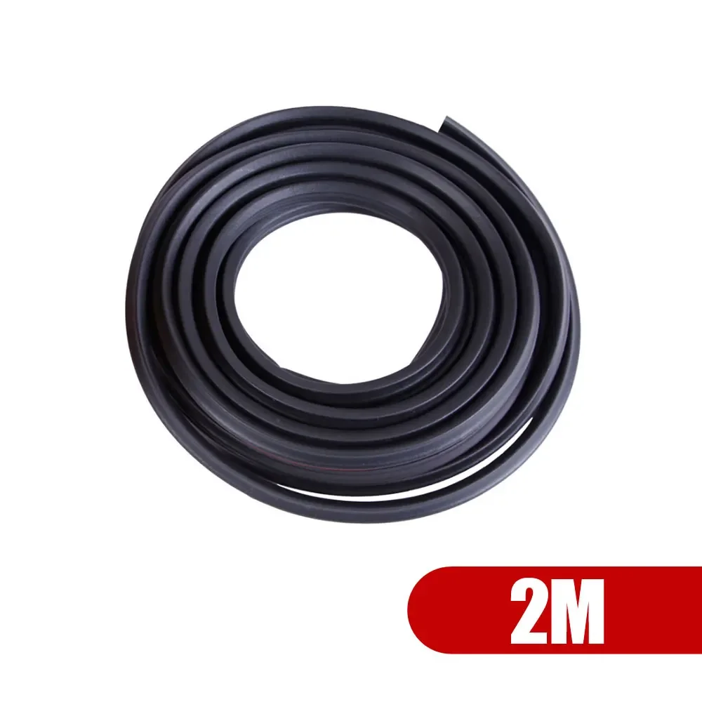 

2m Car Door Rubber Seal Strips Auto 3 Layer Sound Insulation Sealing Stickers Door Trunk Weatherstrip Car Interior Accessories