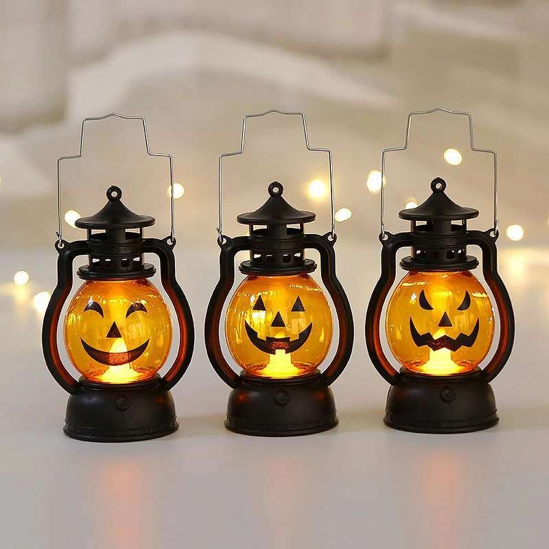 LED Haloween Pumpkin Ghost Lanter Candle Light Halloween Party Decoration for Home Holiday Bar Horror Props Oil Lamp Kids Toy
LED Haloween Pumpkin Ghost Lanter Candle Light Halloween Party Decoration for Home Holiday Bar Horror Props Oil Lamp Kids Toy