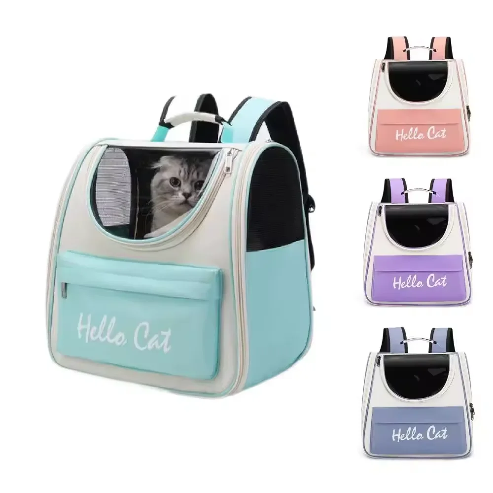 Portable Cat Bag Dog Bag Large Capacity Backpack for Pets Comfortable Breathable Portable Pet Travel Carrier for Hiking Walking
Portable Cat Bag Dog Bag Large Capacity Backpack for Pets Comfortable Breathable Portable Pet Travel Carrier for Hiking Walking