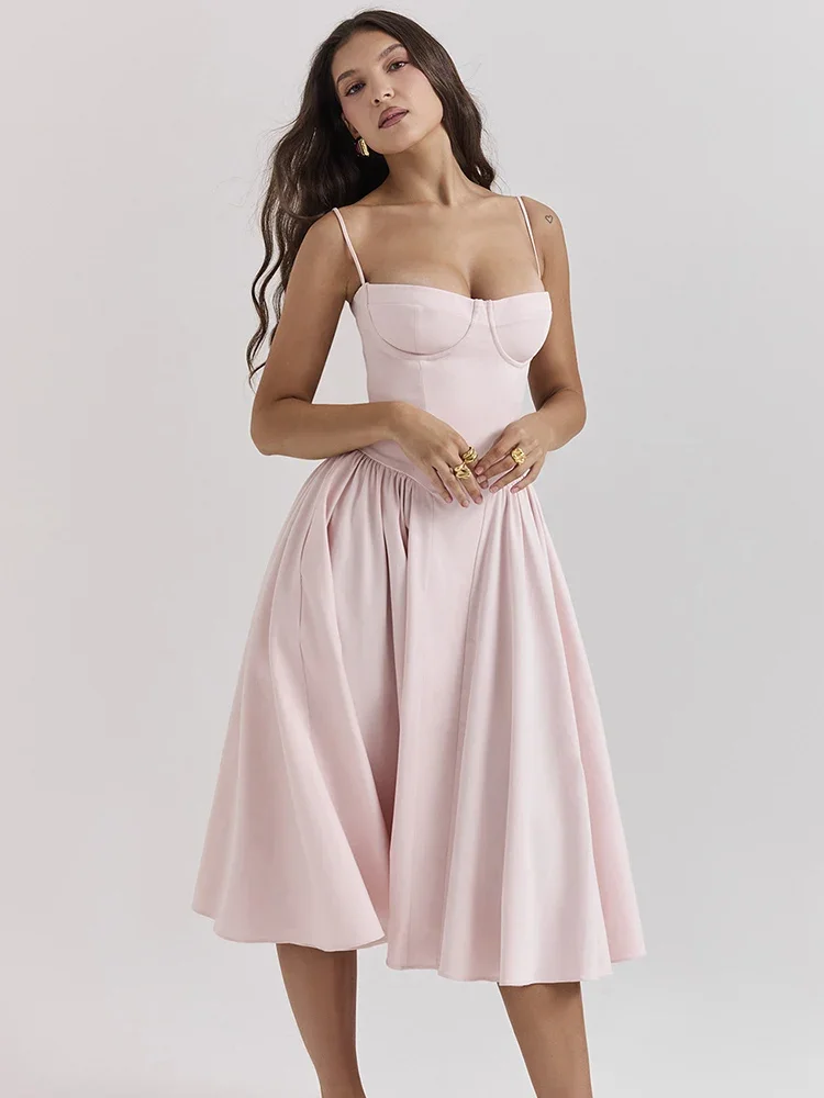 HOUZHOU Elegant Long Dresses for Women Coquette Summer 2024 Vintage Sexy A-line Spaghetti Strap Party Evening Dresses Sundress
HOUZHOU Elegant Long Dresses for Women Coquette Summer 2024 Vintage Sexy A-line Spaghetti Strap Party Evening Dresses Sundress